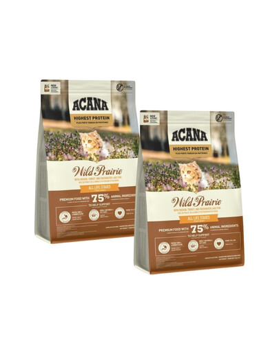 ACANA Wild Prairie Cat 2x1,8 kg  krmivo pro kočky