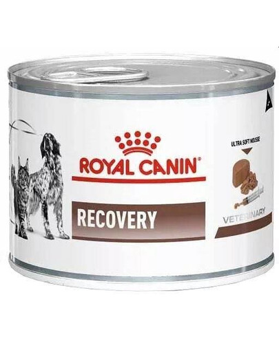 ROYAL CANIN Vet dog/cat recovery 24x195 g pro psy a kočky během intenzivní péče a po operaci, během rekonvalescence