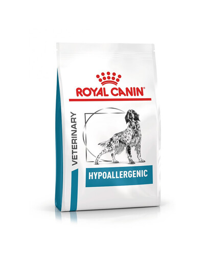 ROYAL CANIN Veterinary Dog Hypoallergenic 2x2 kg suché krmivo pro dospělé psy s nežádoucími reakcemi na krmivo