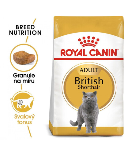 ROYAL CANIN British Shorthair krmivo pro dospělé Britské krátkosrsté kočky 12x400 g