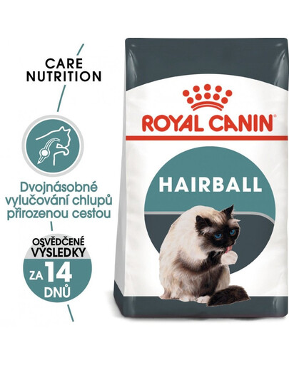 ROYAL CANIN Hairball Care 4x2 kg suché krmivo pro dospělé kočky, odstraňování trichobezoárů