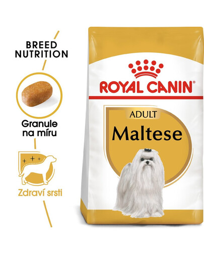 ROYAL CANIN Maltese adult 2x1,5 kg suché krmivo pro dospělé psy plemene maltézský buldoček