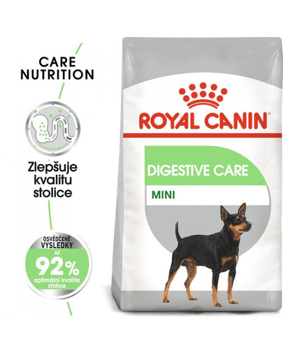 ROYAL CANIN CCN Mini Digestive Care suché krmivo pro dospělé psy malých plemen s citlivým trávicím traktem 2x1 kg