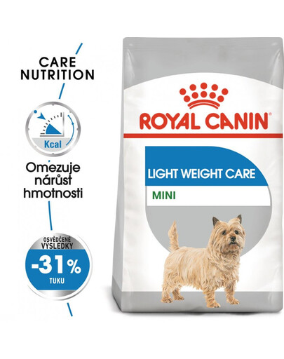 ROYAL CANIN CCN Mini Light Weight Care suché krmivo pro dospělé psy malých plemen se sklonem k nadváze 2x1 kg