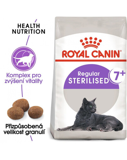 ROYAL CANIN  Sterilised +7 2x1,5 kg suché krmivo pro sterilizované kočky od 7 do 12 let
