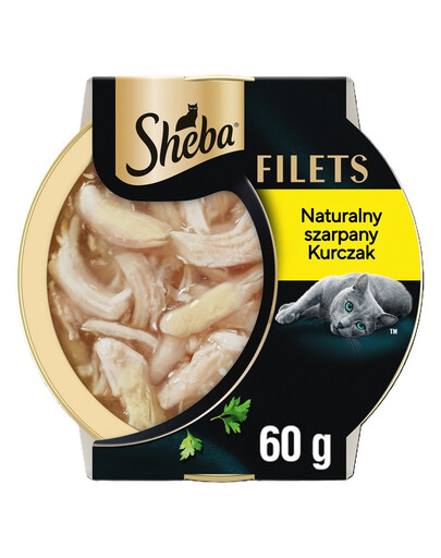 SHEBA Filets s kuřetem v omáčce 60 g mokré krmivo pro kočky
