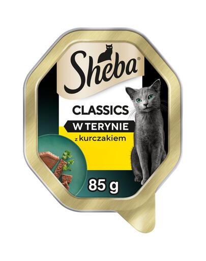 SHEBA Classics s kuřecím masem, krmivo pro kočky 85 g