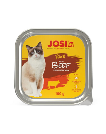 JOSERA JosiCat Hovězí paštika pro kočky 6x100g