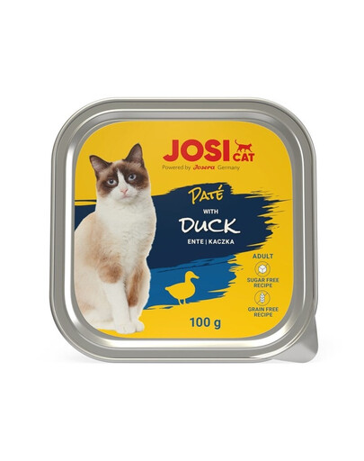 JOSERA JosiCat Kachní paštika pro kočky 12x100g