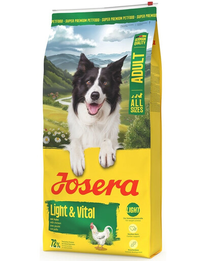 JOSERA Light Vital 2x12,5kg pro psy podporující regulaci hmotnosti