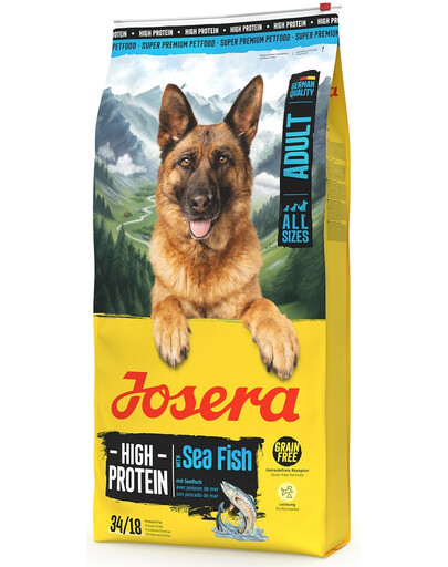 JOSERA High Protein Adult Sea Fish 2x12,5kg krmivo pro psy s vysokým obsahem bílkovin