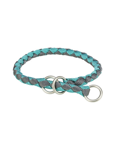 TRIXIE Cavo Stahovací obojek pro psa XS–S: 25–31 cm/o 12 mm aqua/grafit