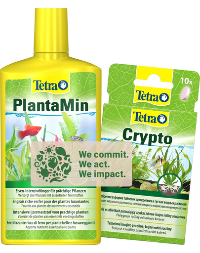 TETRA hnojivo pro akvarijní rostliny PlantaMin 500 ml + Crypto 10 tablet hnojivo pro rostliny a kořeny ZDARMA