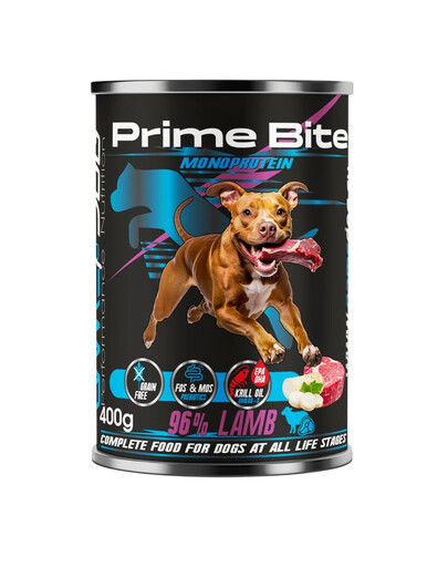 GAME DOG Prime Bite Jehněčí s petrželí 400g mokrá krmiva pro psy všech věkových kategorií