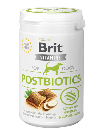 BRIT Vitamins Dog Postbiotic 150 g doplněk stravy pro psy podporující trávení