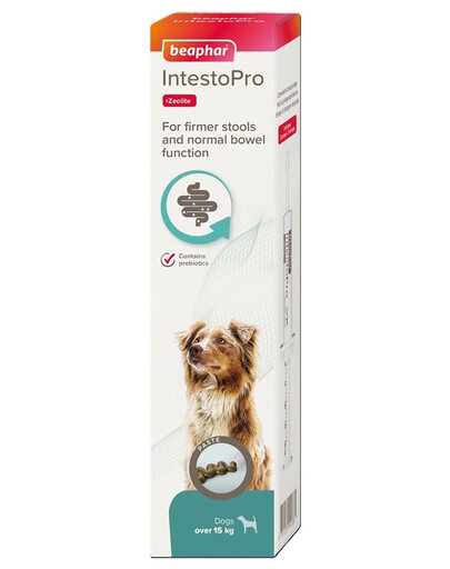 BEAPHAR IntestoPro pasta podporující zahušťování stolice 2x20ml pro psy (nad 15 kg) a kočky