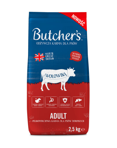 Butcher's Original, hovězí 2,5kg