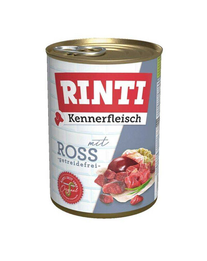 RINTI Kennerfleisch Konina 400 g konzerva pro psy