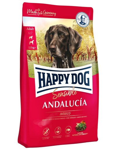 HAPPY DOG Supreme Sensible Andalucía 4 kg