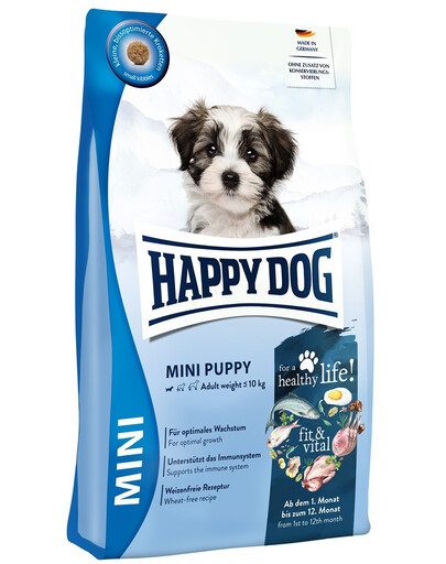 HAPPY DOG Fit & Vital Mini Puppy 4 kg granule pro štěňata malých plemen