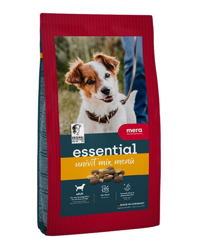 MERA Dog Essential Univit Mix Menu 12,5 kg granule pro psy