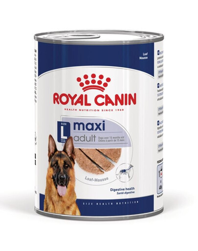 ROYAL CANIN Size Health Nutrition Maxi Adult Loaf 410g konzerva pro psy velkých plemen