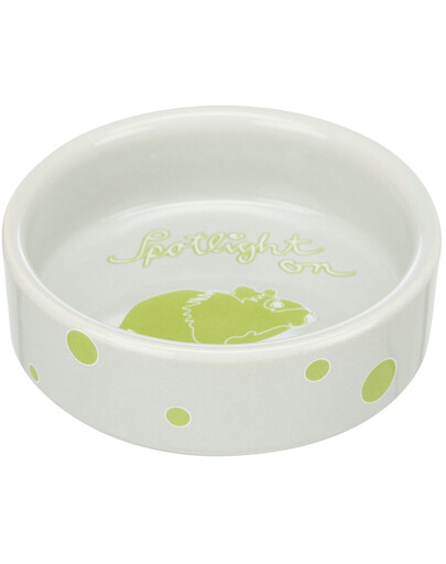 Miska, dla chomika, ceramiczna, 90 ml/? 8 cm