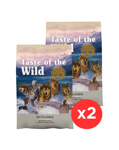 TASTE OF THE WILD Wetlands 2x5,6 kg s divokými ptáky