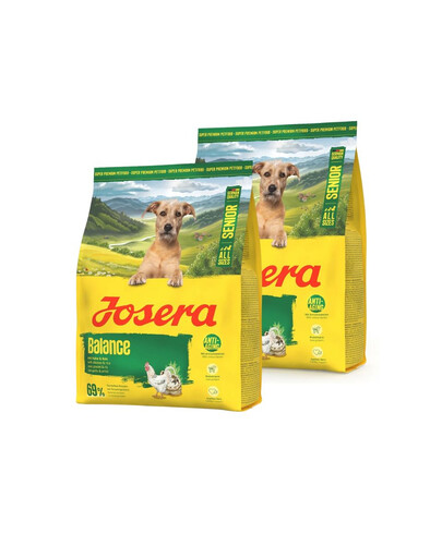JOSERA Senior Balance 2x900g pro starší psy s nízkým obsahem tuku