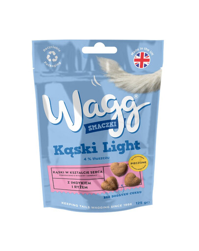 WAGG pamlsky pro pry s krůtím masem a rýží 125 g
