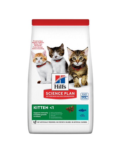 Science Plan Kitten z tuńczykiem 7 kg sucha karma dla kociąt