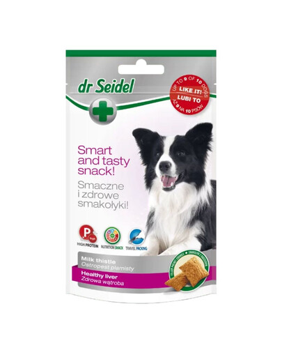 DR SEIDEL Smart chutný snack pro zdravá játra pro psy 90 g