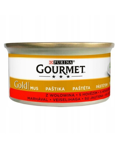 Gold Mus Wołowina 85 g