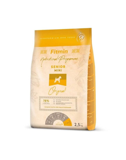 FITMIN Mini Senior 2,5 kg granule pro starší psy malých plemen