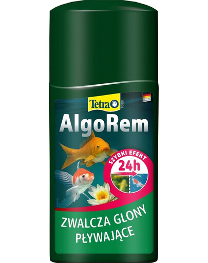 TETRA Pond AlgoRem 250 ml preparát do jezírka odstraňující planktonové řasy + POND Sticks sáček ZDARMA