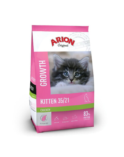 ARION Original Kitten 35/21 Chicken 300 g kuřecí granule pro koťata