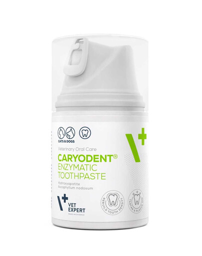 VET EXPERT Caryodent Enzymatic Toothpaste 50 ml enzymatická zubní pasta pro psy a kočky