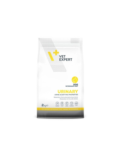 VET EXPERT Veterinary Diet Dog Urinary 2 kg dla psów wspierająca zdrowie układu moczowego