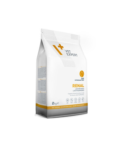 VET EXPERT Veterinary Diet Cat Renal 2 kg krmivo pro kočky podporující funkci ledvin