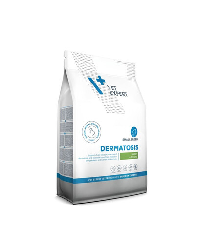 VET EXPERT Veterinary Diet Dermatosis Rabbit and Potato Small Breed 2 kg pro malé psy s dermatologickými problémy