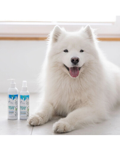 VET EXPER Detox Care Pure White Shampoo 250 ml szampon dla psów i kotów o jasnej sierści