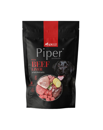 PIPER Animals s hovězí játry a bramborem 500 g konzerva pro psy