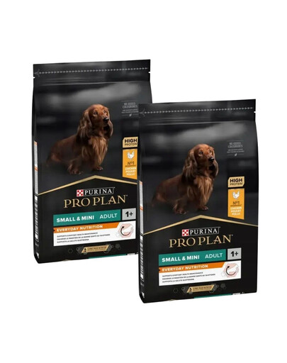 PURINA PRO PLAN Small & Mini Adult Light/Sterilised Bohatá na kuřecí maso 2x7 kg krmivo pro psy malých plemen po sterilizaci