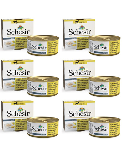 SCHESIR Kuře s ananasem 6x150 g