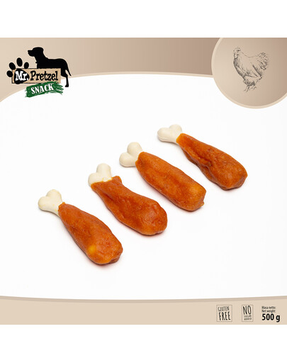 MR. PRETZEL Udko z kurczaka 500g przysmak dla psa