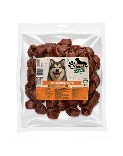 MR. PRETZEL Kost spojená z kachny 500g pamlsek pro psa