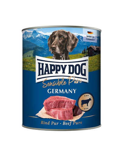 HAPPY DOG Sensible Pure Germany Hovězí 800 g konzerva pro psy
