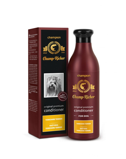 CHAMP-RICHER kondicionér pro psy plemene Yorkshire Terrier 250 ml