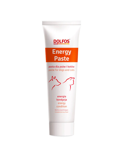DOLFOS Energy Paste 100g energie a kondice pasta pro psy a kočky v období rekonvalescence