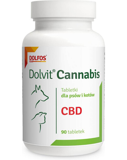 DOLFOS Dolvit Cannabis Přípravek s CBD pro psy a kočky